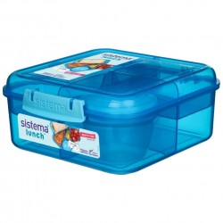 Bento Cube Lunch 1,25 l - Blue - Sistema